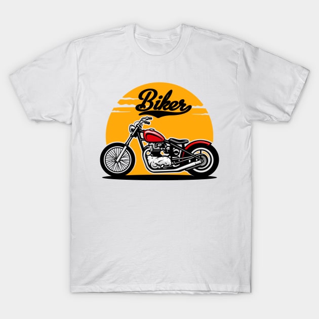 Lady Biker T-Shirt by APPARELAURA